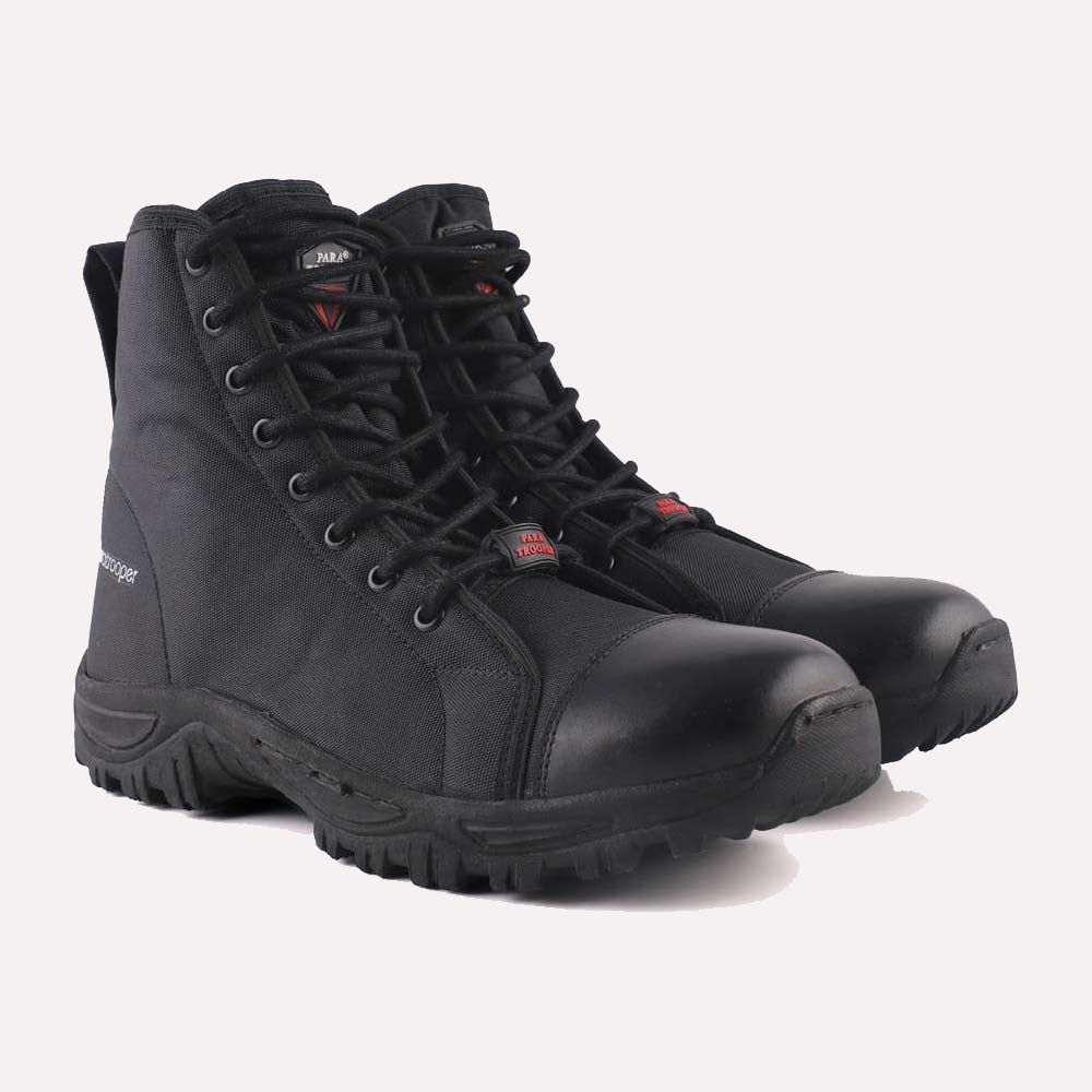 Buy Men's Para Commando Chain Lace Up Combat Boot (UK 6, Black) at Amazon.in